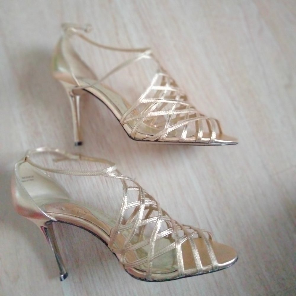 Gold heels